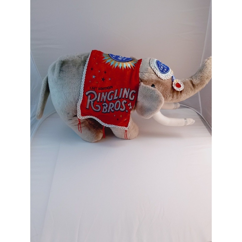 Vintage Ringling Brothers and Barnum & Bailey 136th Edition Elephant Plush